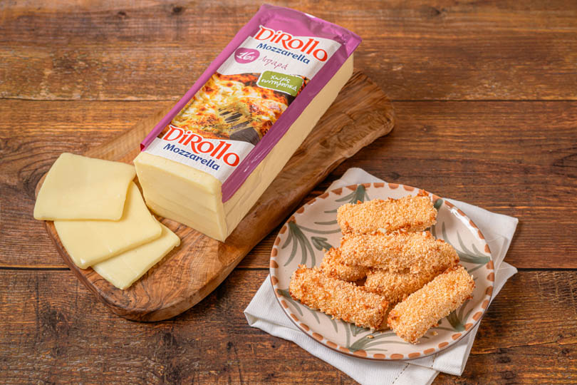 <b>Σαγανάκι</b><br>Dirollo Mozzarella <b>Sticks</b>