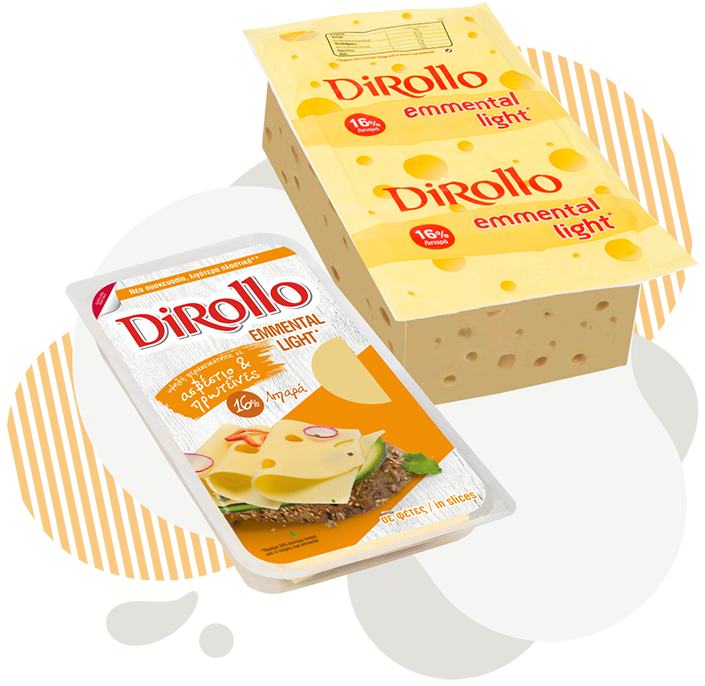 Dirollo emmental light